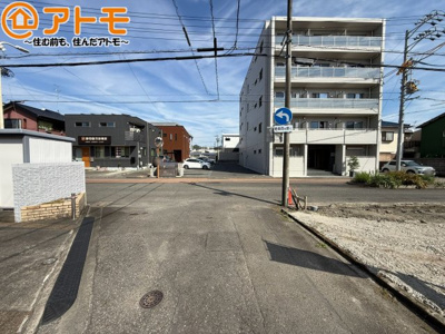 【前面道路含む現地写真】 | 駿河区大坪町2期　新築戸建　3号地