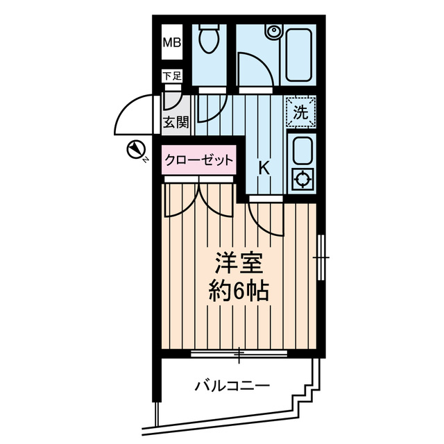ＣＲＥＳＣＥＮＴ　ＭＯＴＯＮＥＳの間取り