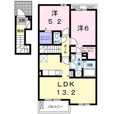 フェリーチェの間取り