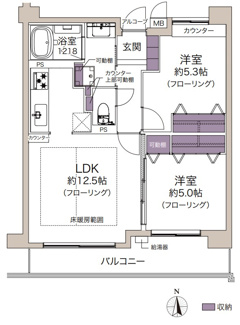 【間取り】 | 宝ヶ池通パーク・ホームズ