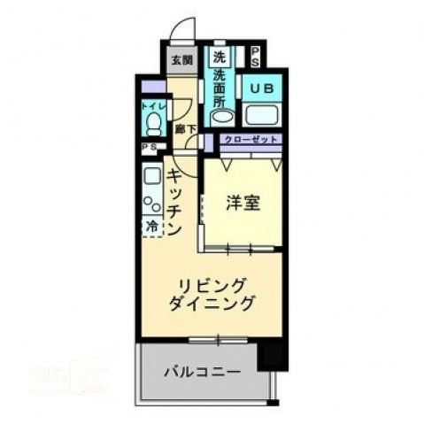 リオン後楽園の間取り