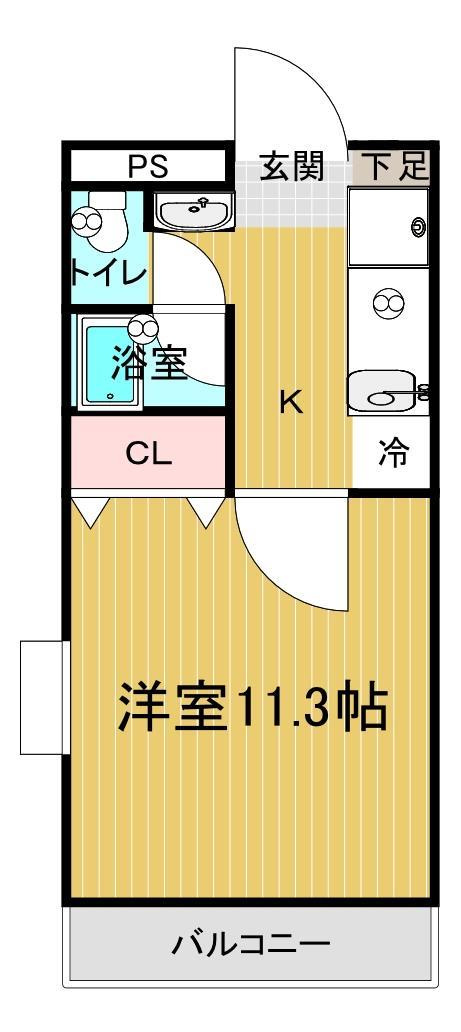 ピアシティ南方の間取り