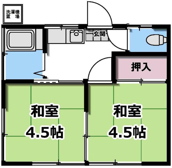 【間取り】 | 第二高沢荘