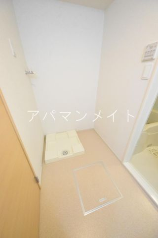 【設備】 | ミルティーユＡ | 室内洗濯機置場です
