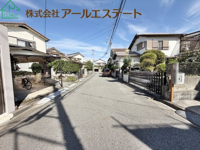 加古川市平岡町新在家　　JR「東加古川駅」徒歩10分の前面道路含む現地写真
