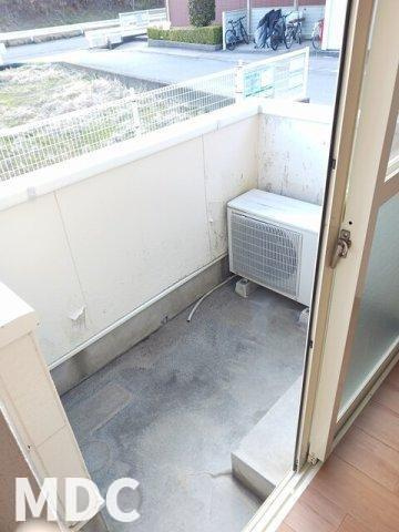 コスミオン　Ａのバルコニー
