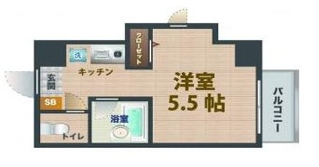 【間取り】 | ロイヤルライオンヴィレッジpart５ | 1Rのお部屋です。