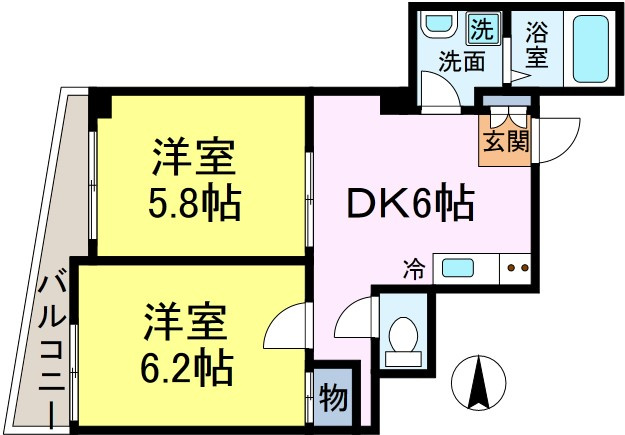 鍛冶屋館の間取り