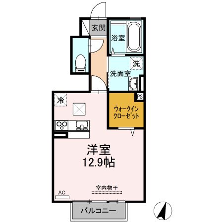 エパル三門の間取り