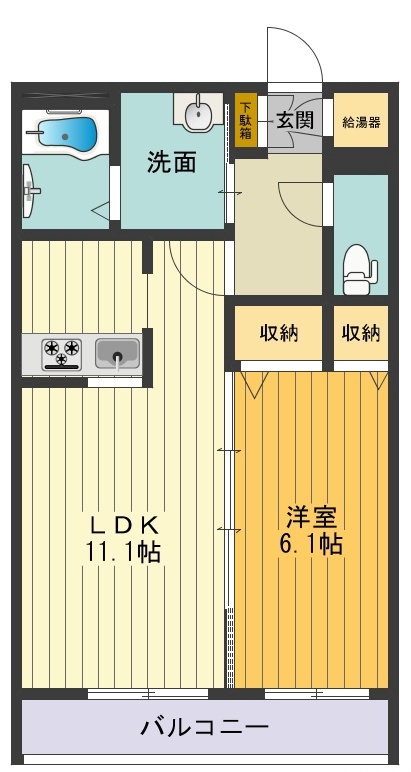 Ｂｏｎ　ａｇｅの間取り