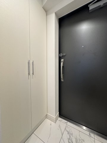 プラシア蒲田 ＴＨＥ ＧＲＡＮＤ ＲＥＳＩＤＥＮＣＥの玄関|明るい玄関です