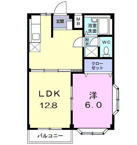 【間取り】 | エルディム東陽Ⅰ