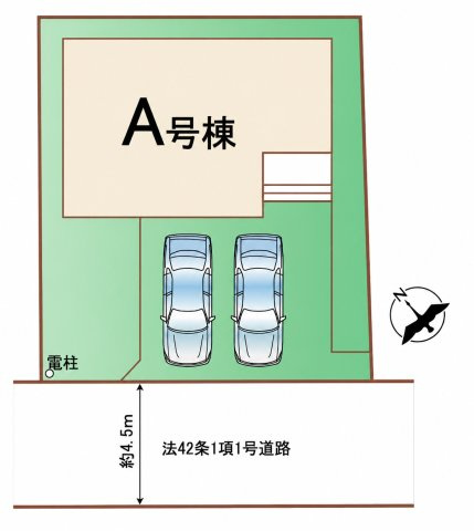 さいたま市西区プラザ620番の区画図