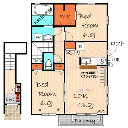 【間取り】 | スペランツァＢ棟