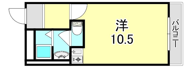 セントレ六甲の間取り