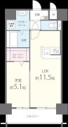 テイルガーデン博多の間取り