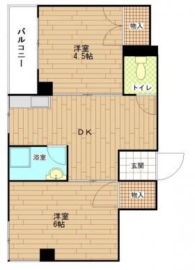 オリーブヒルズ北野の間取り