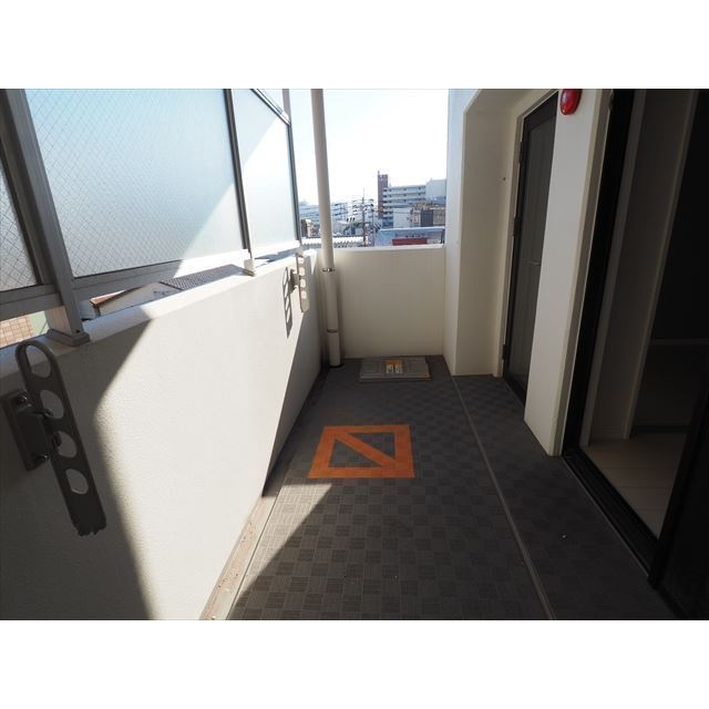 YMP駅南のバルコニー
