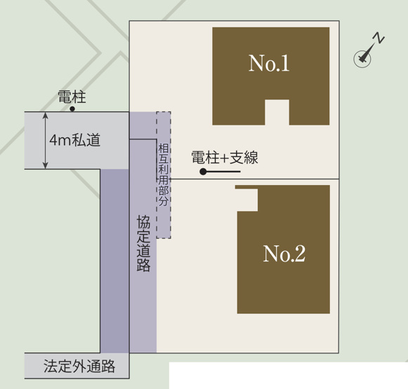 【区画図】 | 桶川市泉1丁目　新築戸建　全2棟　2号棟