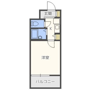 ディナスティ清水谷の間取り