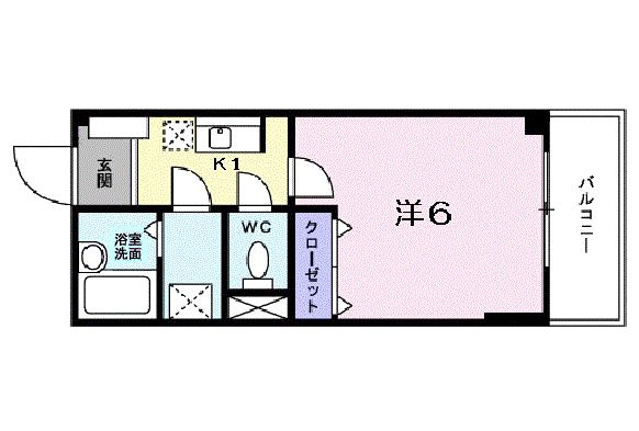 パピヨン青木の間取り