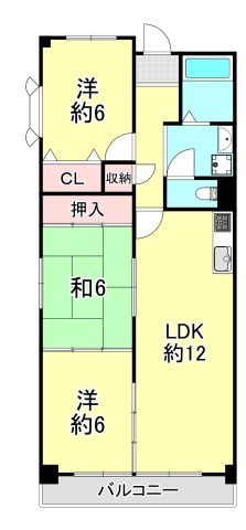 ベルヴィ本山中町の間取り