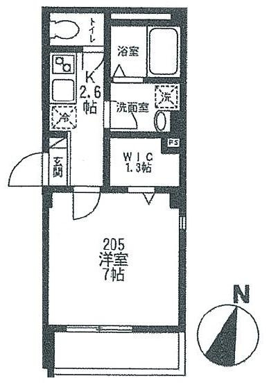 【間取り】 | ドミール平和島