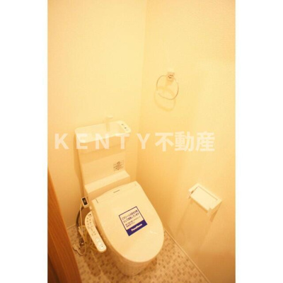 【トイレ】 | ドミール平和島 | シンプルで使いやすいトイレです