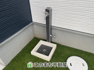 【設備】 | LievleGarden.S古河市下辺見第6　 | 外水栓はアウトドアやガーデニング、車のお手入れにも活躍します♪
