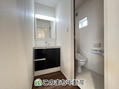 【洗面所】 | LievleGarden.S古河市下辺見第6　 | 2階にも洗面化粧台がございます！
