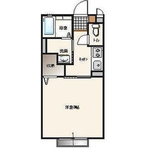 【間取り】 | プルメリア C棟