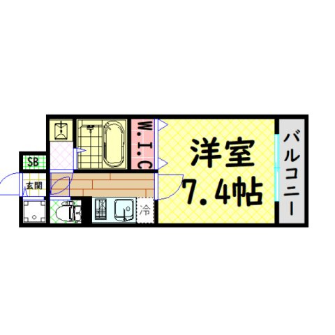 【間取り】 | エスリード中之島クロスゲート