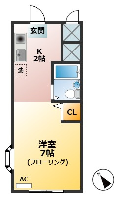 サンコーポ の間取り