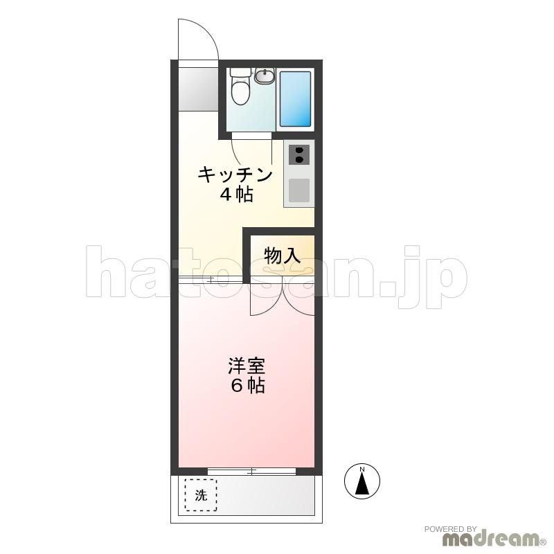 メゾンドビオレの間取り