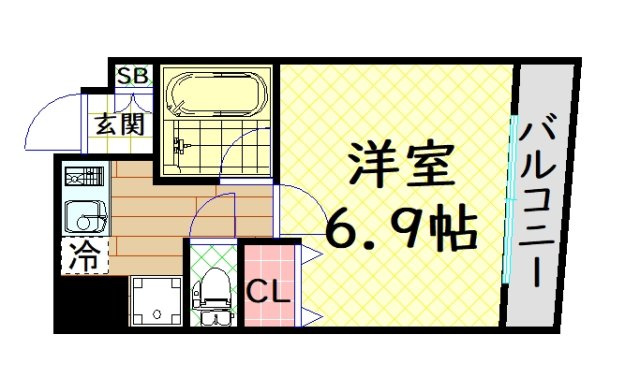 【間取り】 | ドエル堀江南
