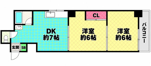 【間取り】 | エフアールみなと通り