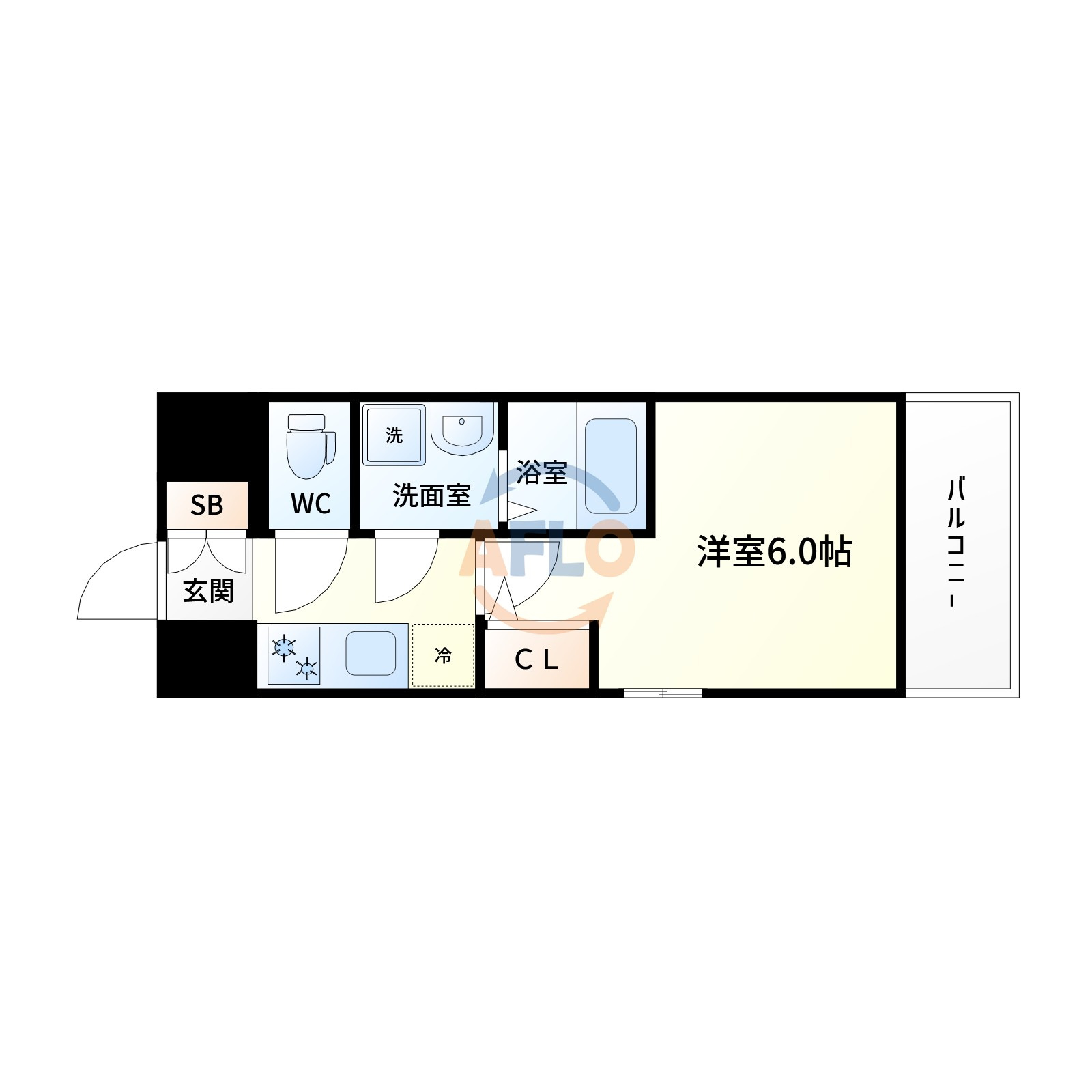 エスリード新大阪グランゲートサウスの間取り|間取り