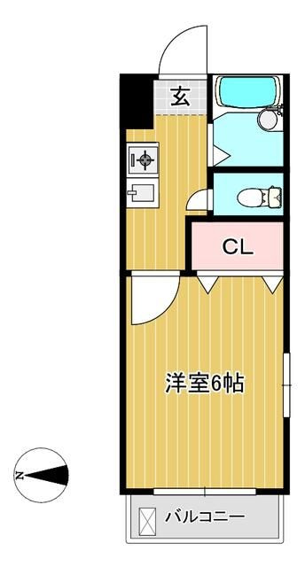 シャルマン草加駅前の間取り