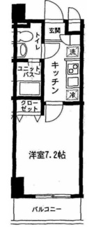 【間取り】 | ベルウッド両国 | 間取りです。