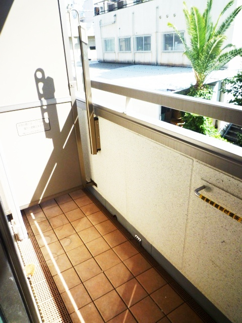 ベルティス武蔵小山のバルコニー