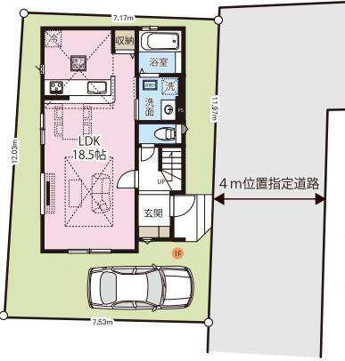 さいたま市堀崎町8期の間取り