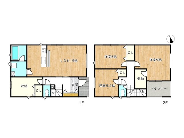 【間取り】 | 姫路市広畑区清水町第2／全2棟