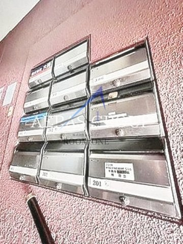 柳ビルのその他共用部分|集合ポストです。