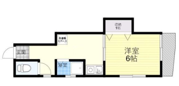 柳ビルの間取り|間取りです。