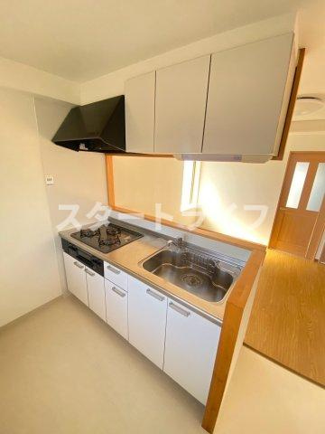 大阪市東淀川区豊里７丁目の賃貸マンションのキッチン