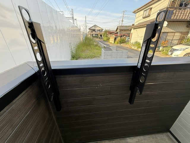アクシスコート春日部のバルコニー