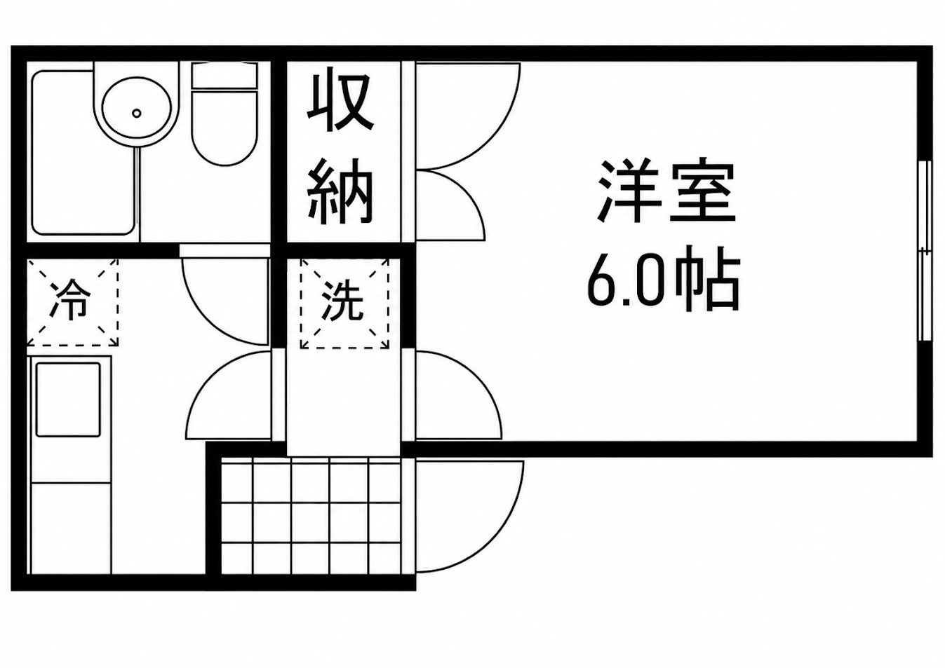 アルカディア31 壱番館の間取り