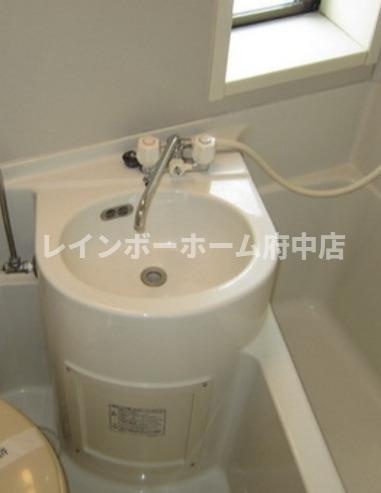 コーポいなのべ２号棟の洗面所
