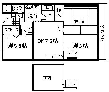 【間取り】 | オリーブ阪南