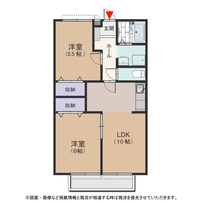 ソレジオ伊賀　Bの間取り